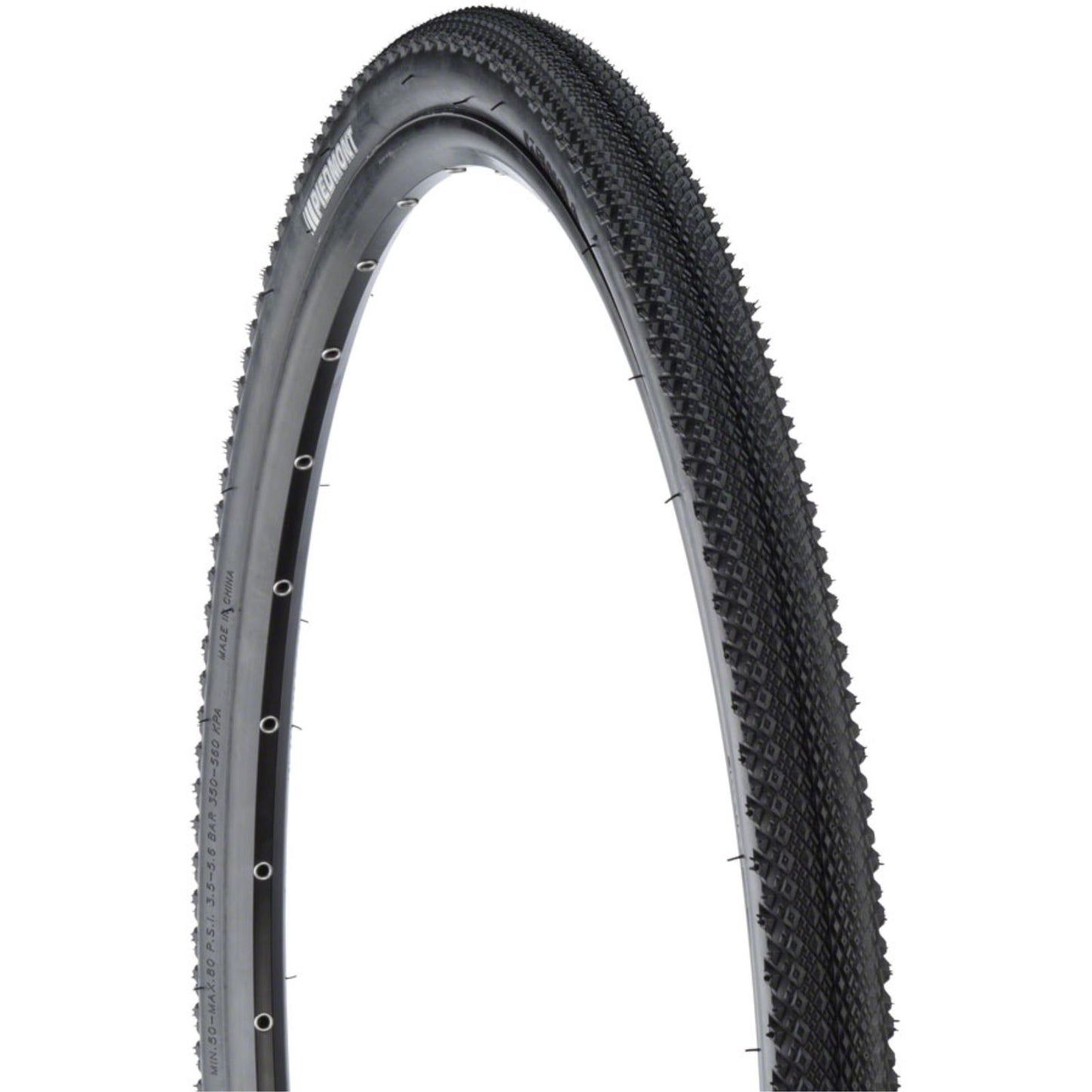 Kenda - Bicycle Piedmont Tire - 700 x 45, Clincher, Wire, Black, 30tpi 17001185003_1353649