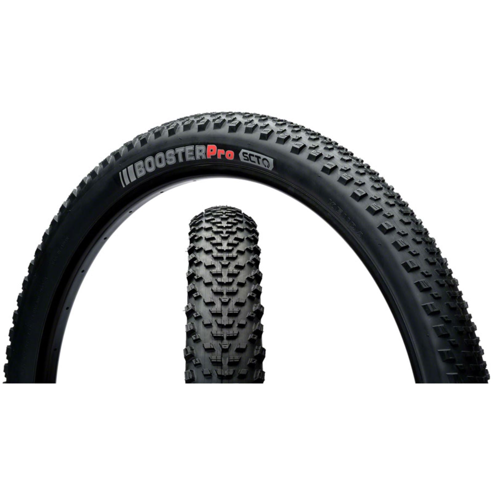 Kenda - Bicycle Booster Pro Tire - 26 x 2.2, Tubeless, Folding, Black, 120tpi, SCT 05274758_1353708