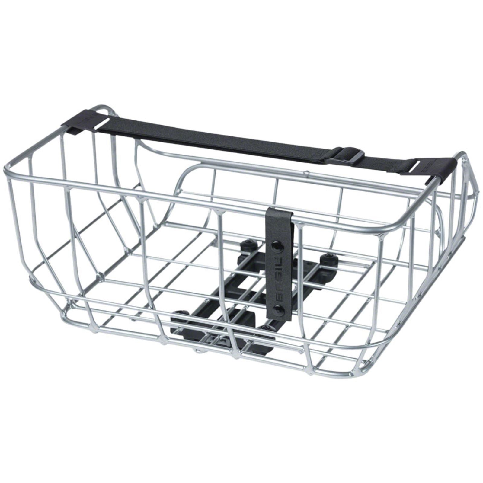 Basil Portland Rear Basket - MIK Mount - Aluminum - Silver [MPN: 50546]_1354948