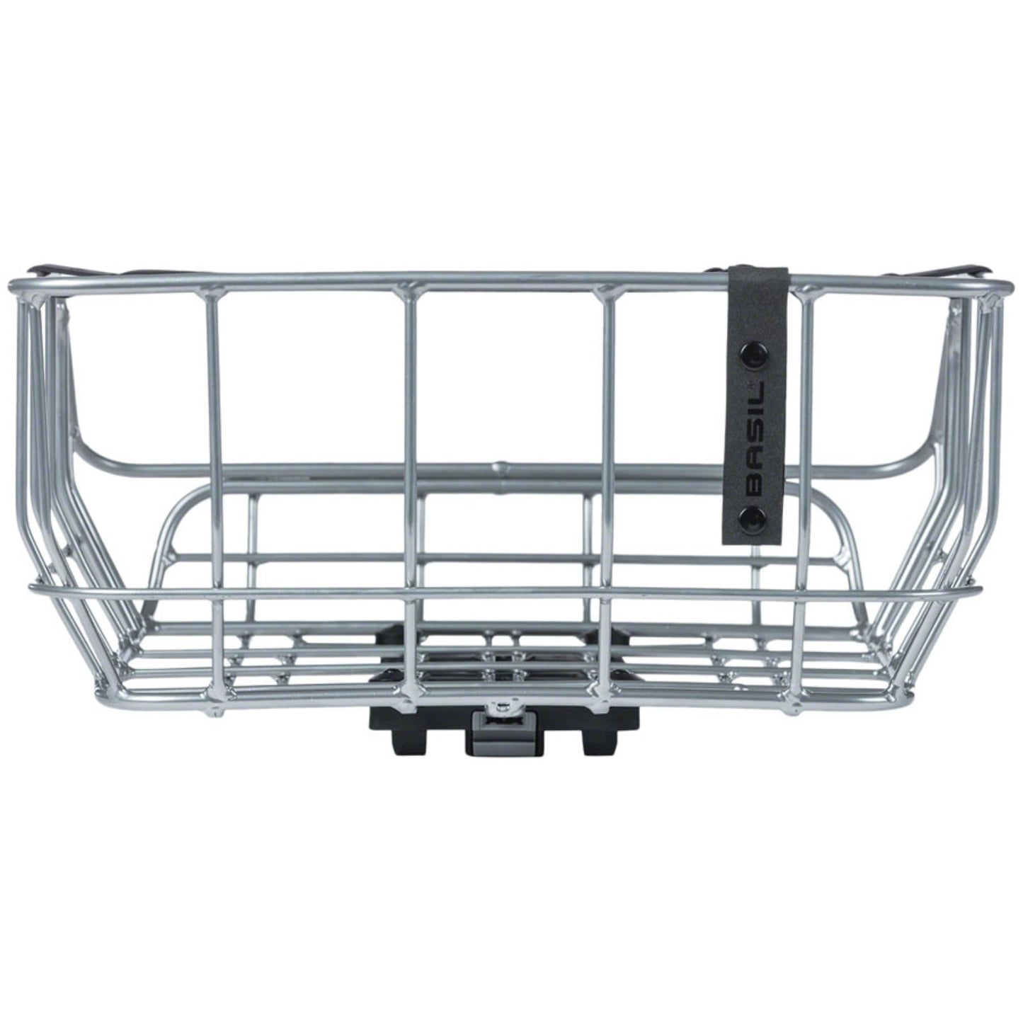 Basil Portland Rear Basket - MIK Mount - Aluminum - Silver [MPN: 50546]_1354949
