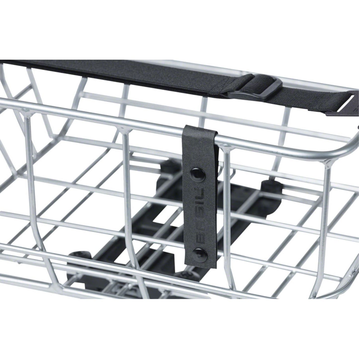 Basil Portland Rear Basket - MIK Mount - Aluminum - Silver [MPN: 50546]_1354951