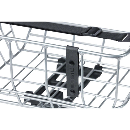 Basil Portland Rear Basket - MIK Mount - Aluminum - Silver [MPN: 50546]_1354951