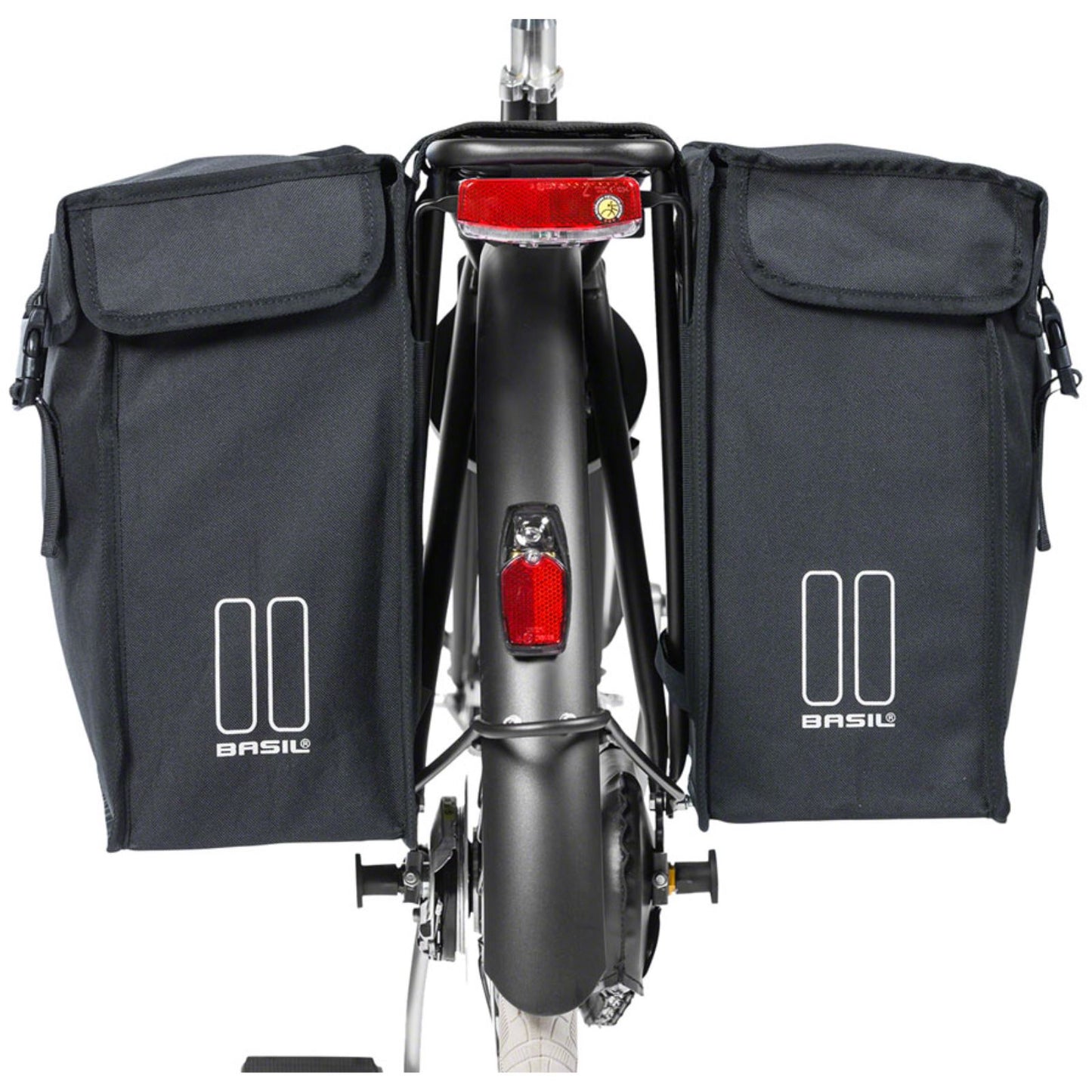 Basil Distance Holder Pannier Spacer - Steel - Black [MPN: 70178]_1354983