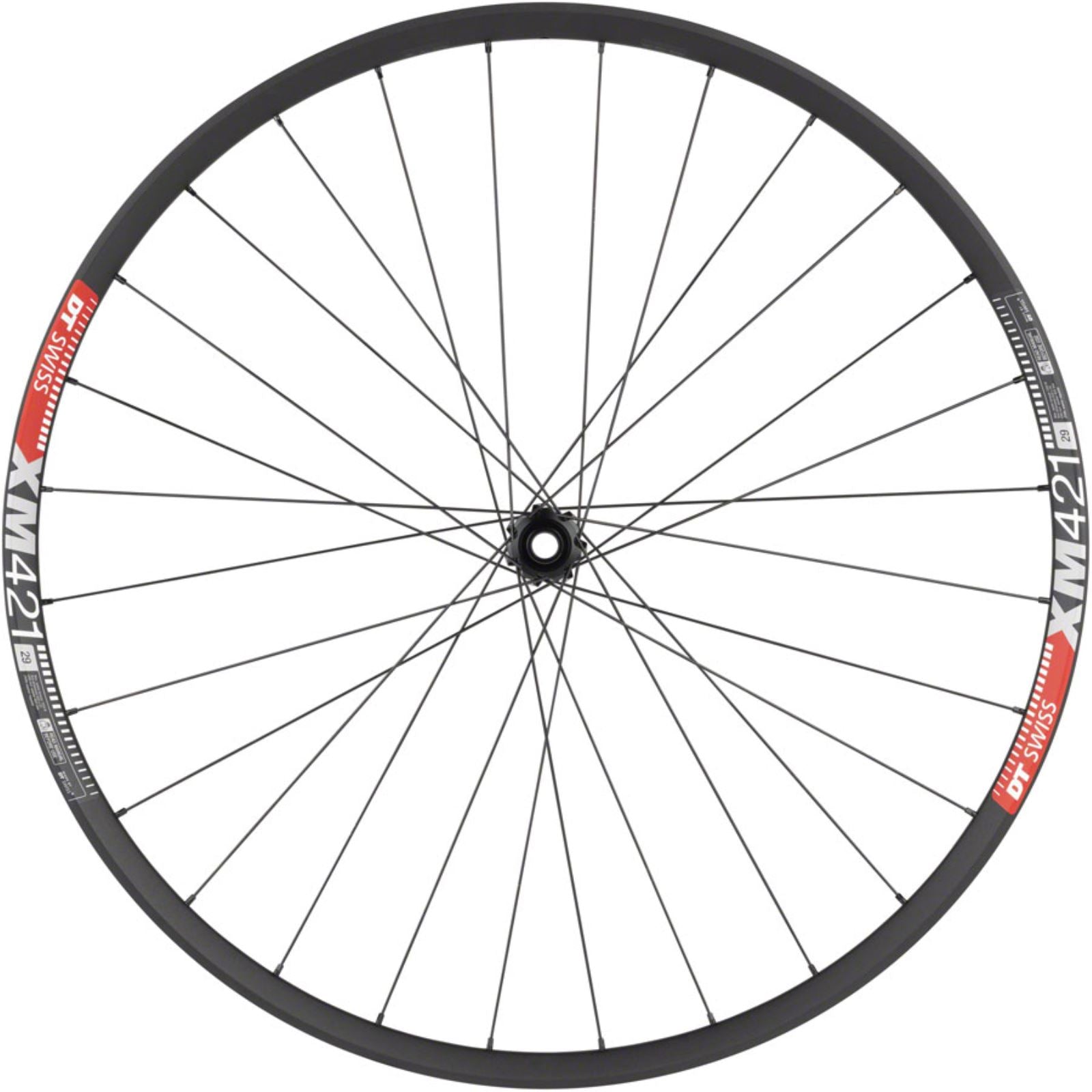DT Swiss 350/XM421 Front Wheel - 29", 15 x 110mm, Center Lock, Black [MPN: WEXDMMYADQXX01XXXX]_1355583