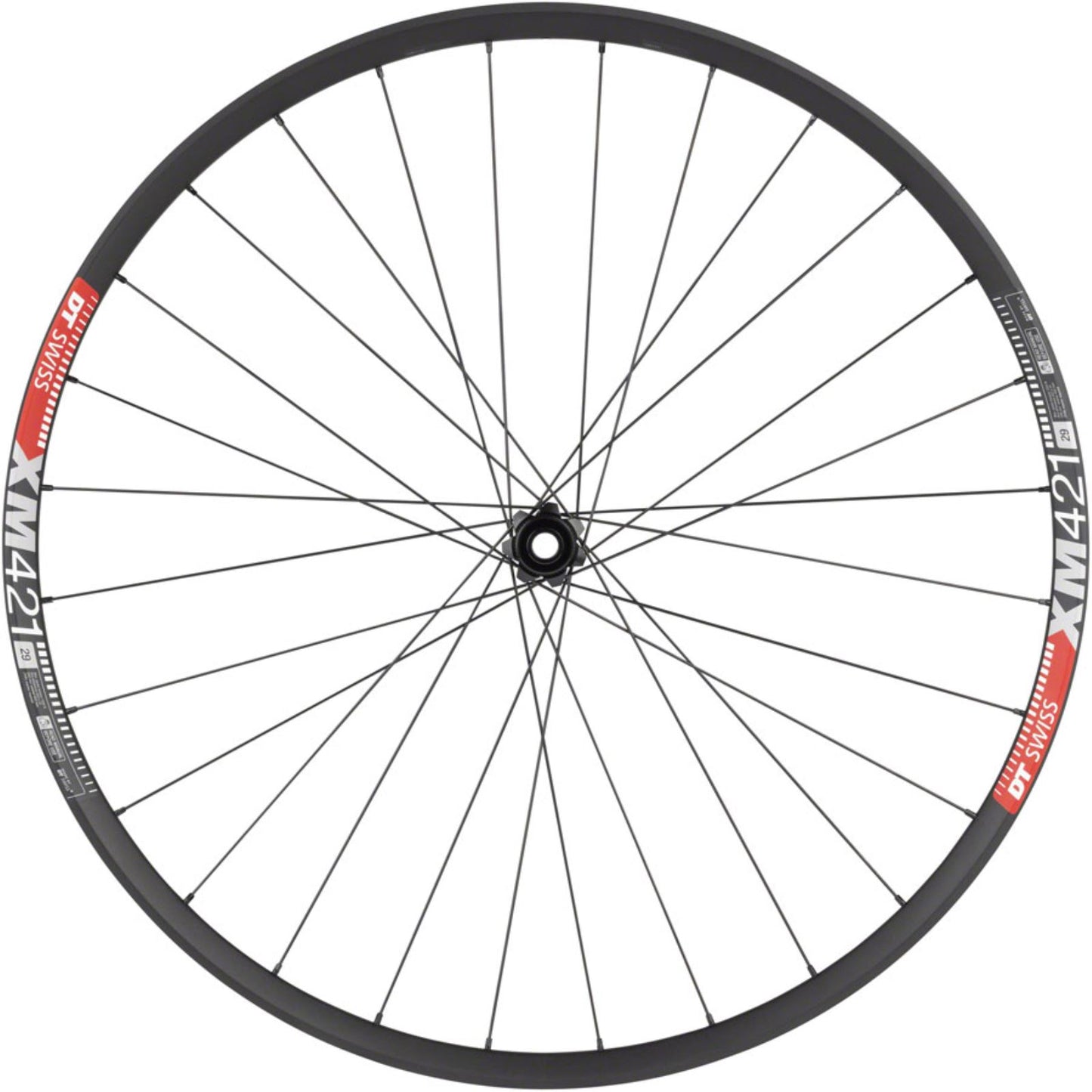 DT Swiss 350/XM421 Front Wheel - 29", 15 x 110mm, Center Lock, Black [MPN: WEXDMMYADQXX01XXXX]_1355584