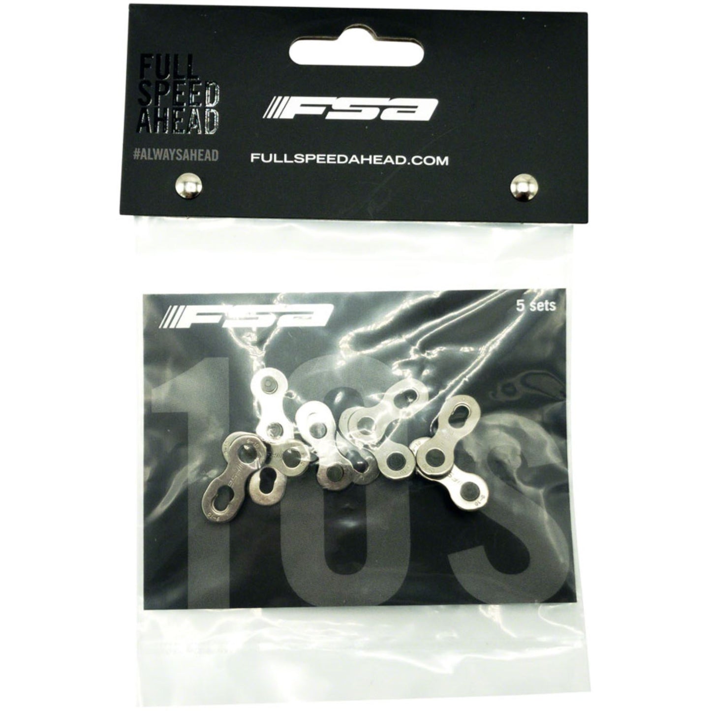 Full Speed Ahead Drive Link Chain Connector - For 9/10-Speed, 5 Pack [MPN: 360-0018000070]_1356543