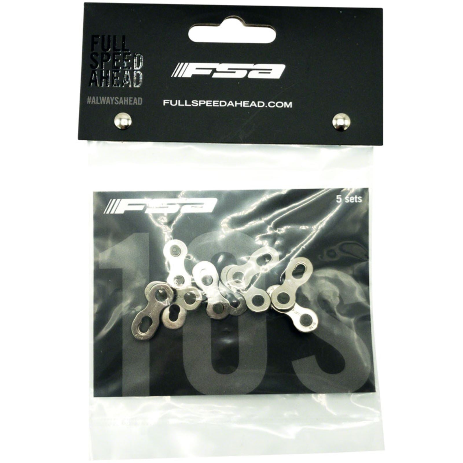 Full Speed Ahead Drive Link Chain Connector - For 9/10-Speed, 5 Pack [MPN: 360-0018000070]_1356543