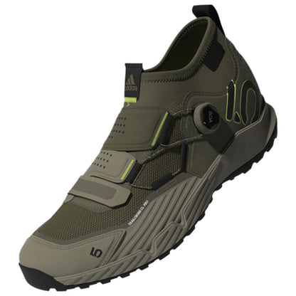Five Ten Trailcross Pro Mountain Clipless Shoes - Men's - Green/Black - Size 6 [MPN: GY9118-6]_1357020