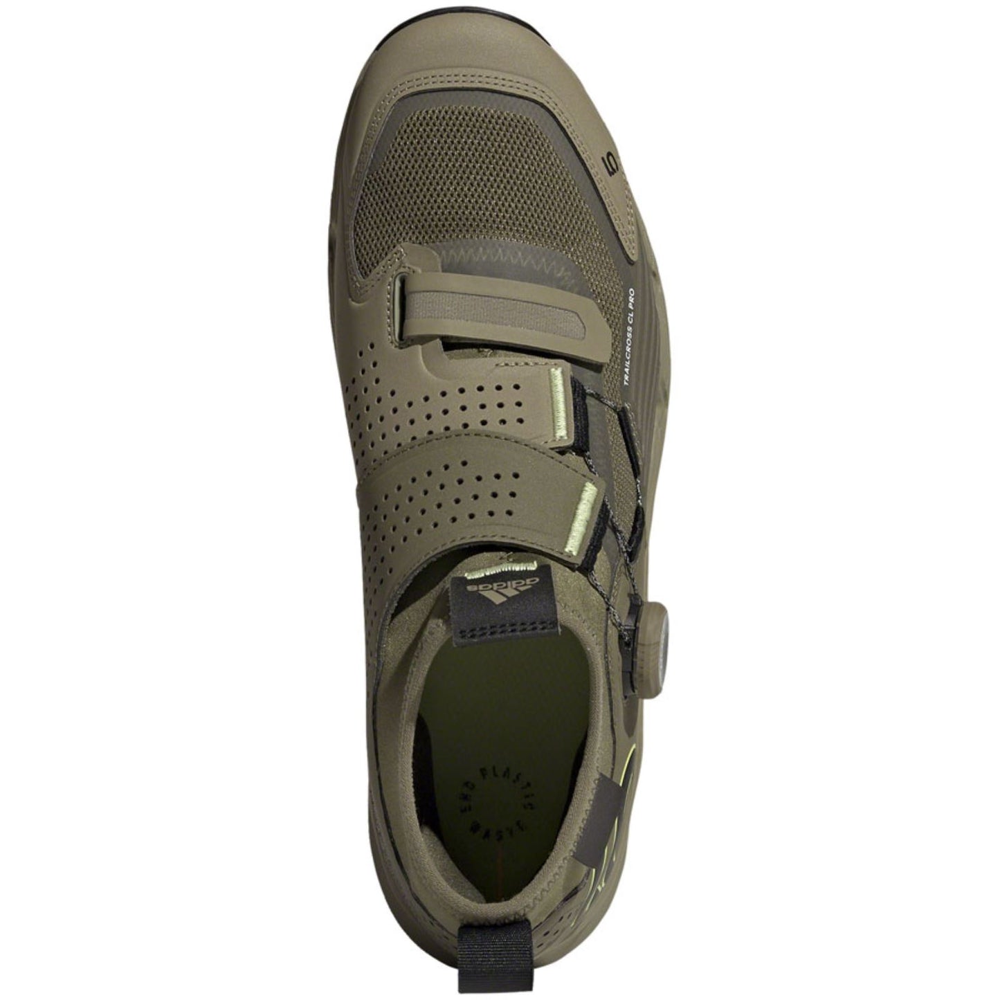 Five Ten Trailcross Pro Mountain Clipless Shoes - Men's - Green/Black - Size 6 [MPN: GY9118-6]_1357021