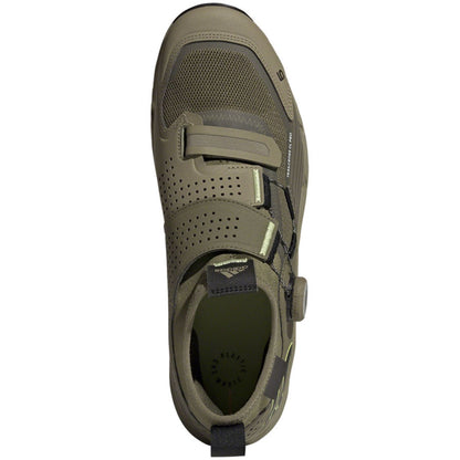 Five Ten Trailcross Pro Mountain Clipless Shoes - Men's - Green/Black - Size 6 [MPN: GY9118-6]_1357021
