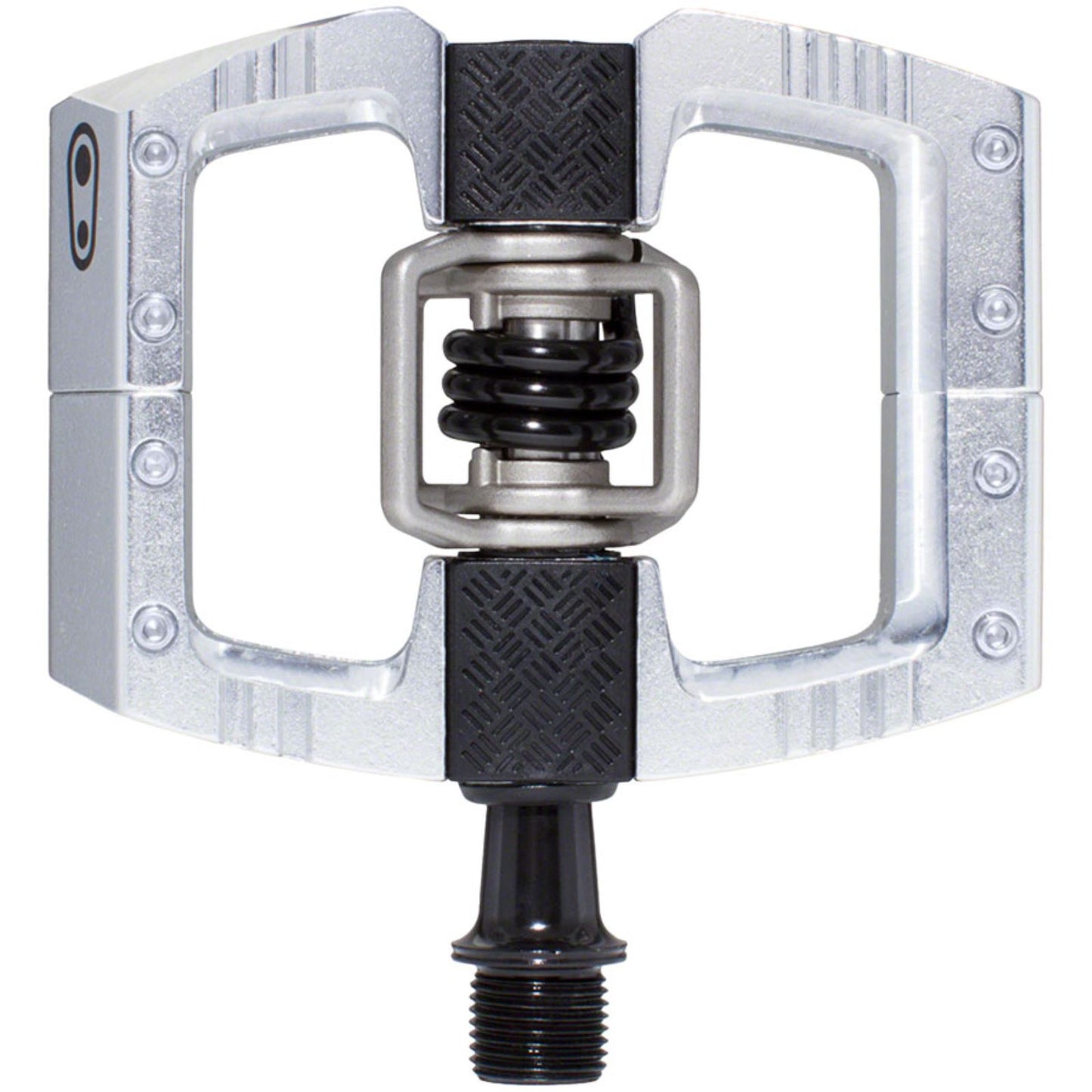 Crankbrothers Mallet DH Pedals - Dual Sided Clipless Aluminum, 9/16", High Polish Silver [MPN: 16748]_1357242