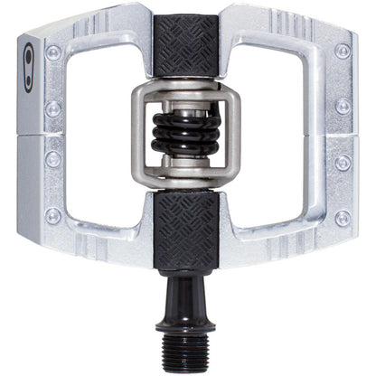 Crankbrothers Mallet DH Pedals - Dual Sided Clipless Aluminum, 9/16", High Polish Silver [MPN: 16748]_1357242