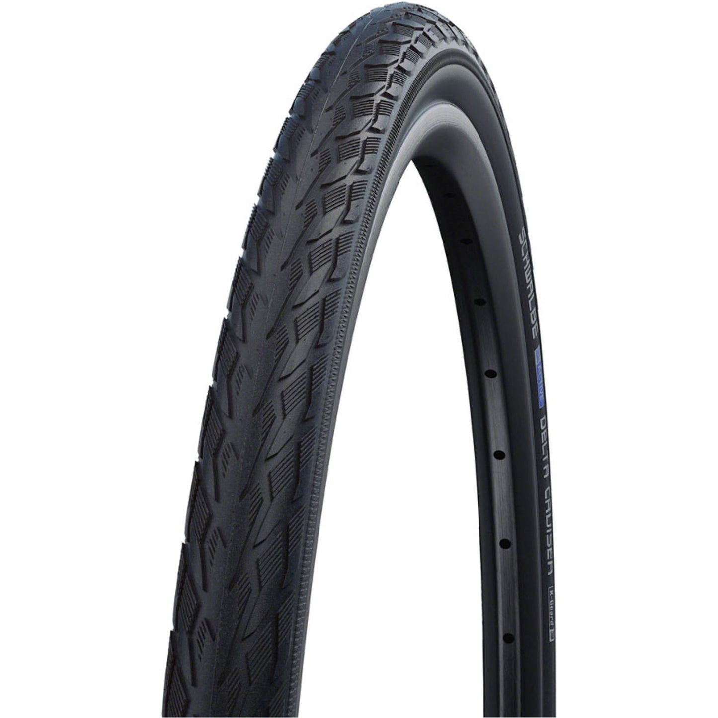 Schwalbe Delta Cruiser Plus Tire - 700 x 35, Clincher, Wire, Black/Reflective [MPN: 11101077.01]_1357284
