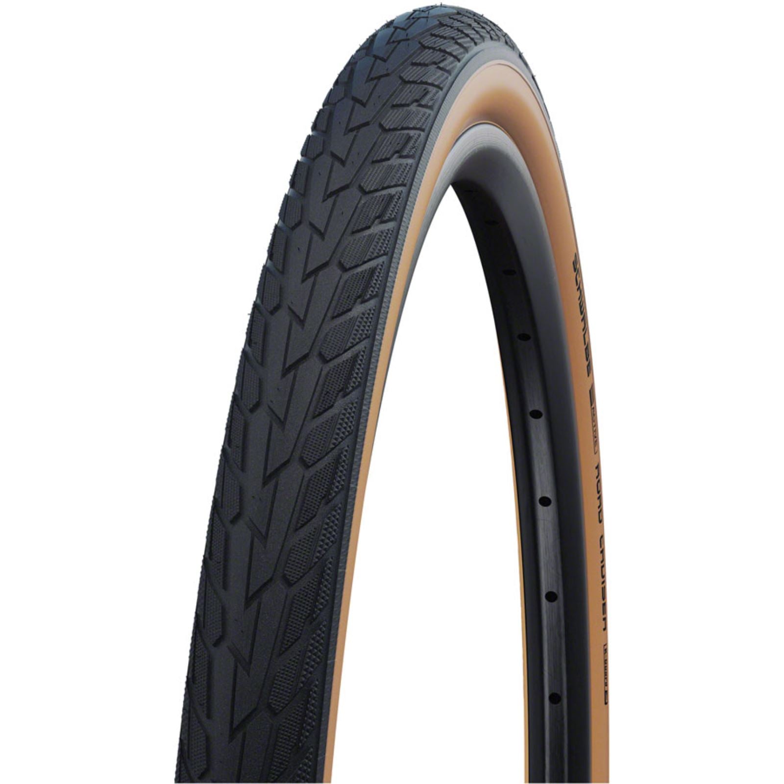 Schwalbe Road Cruiser Tire - 26 x 1.75, Clincher, Wire, Gumwall/Black [MPN: 11101264]_1357437