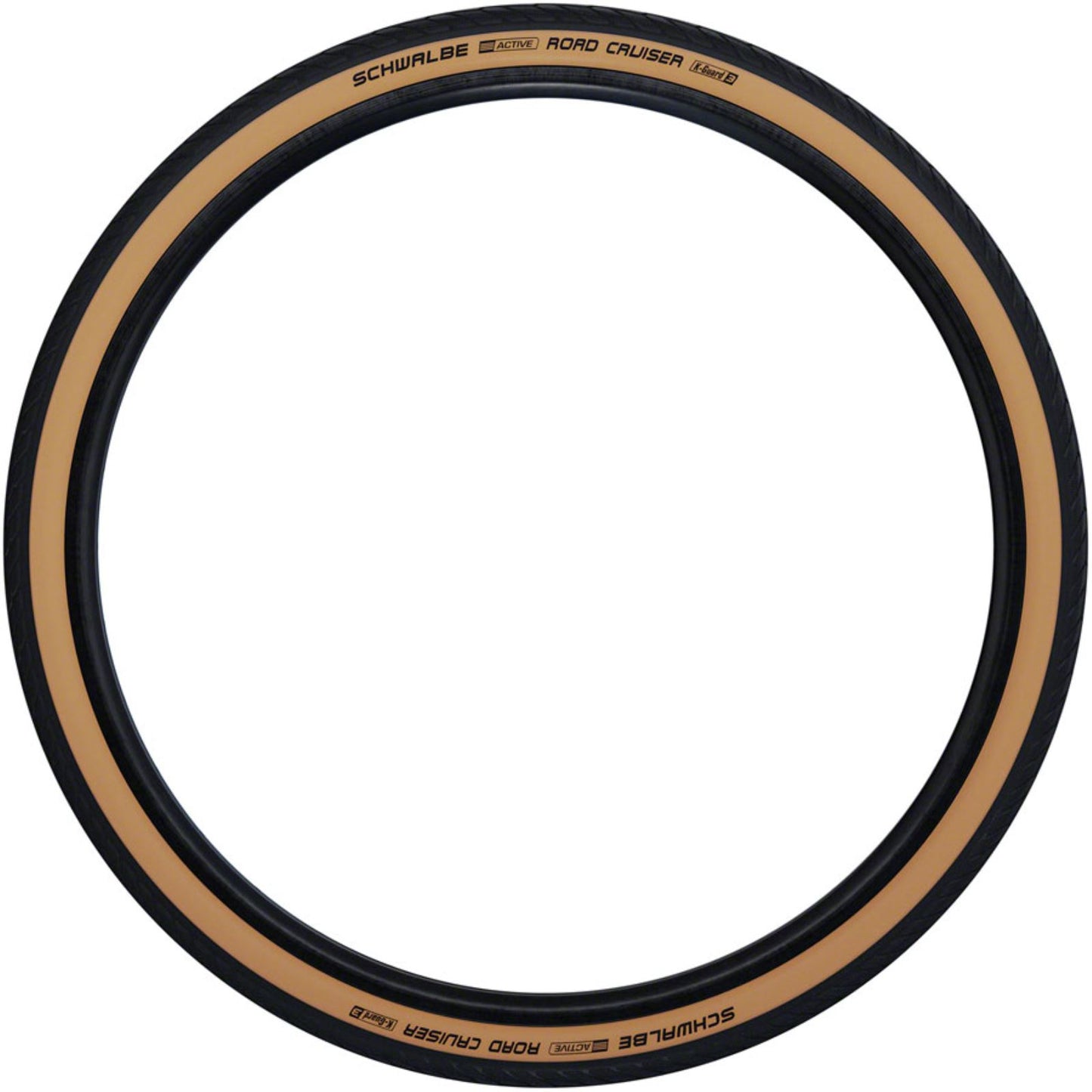 Schwalbe Road Cruiser Tire - 26 x 1.75, Clincher, Wire, Gumwall/Black [MPN: 11101264]_1357438