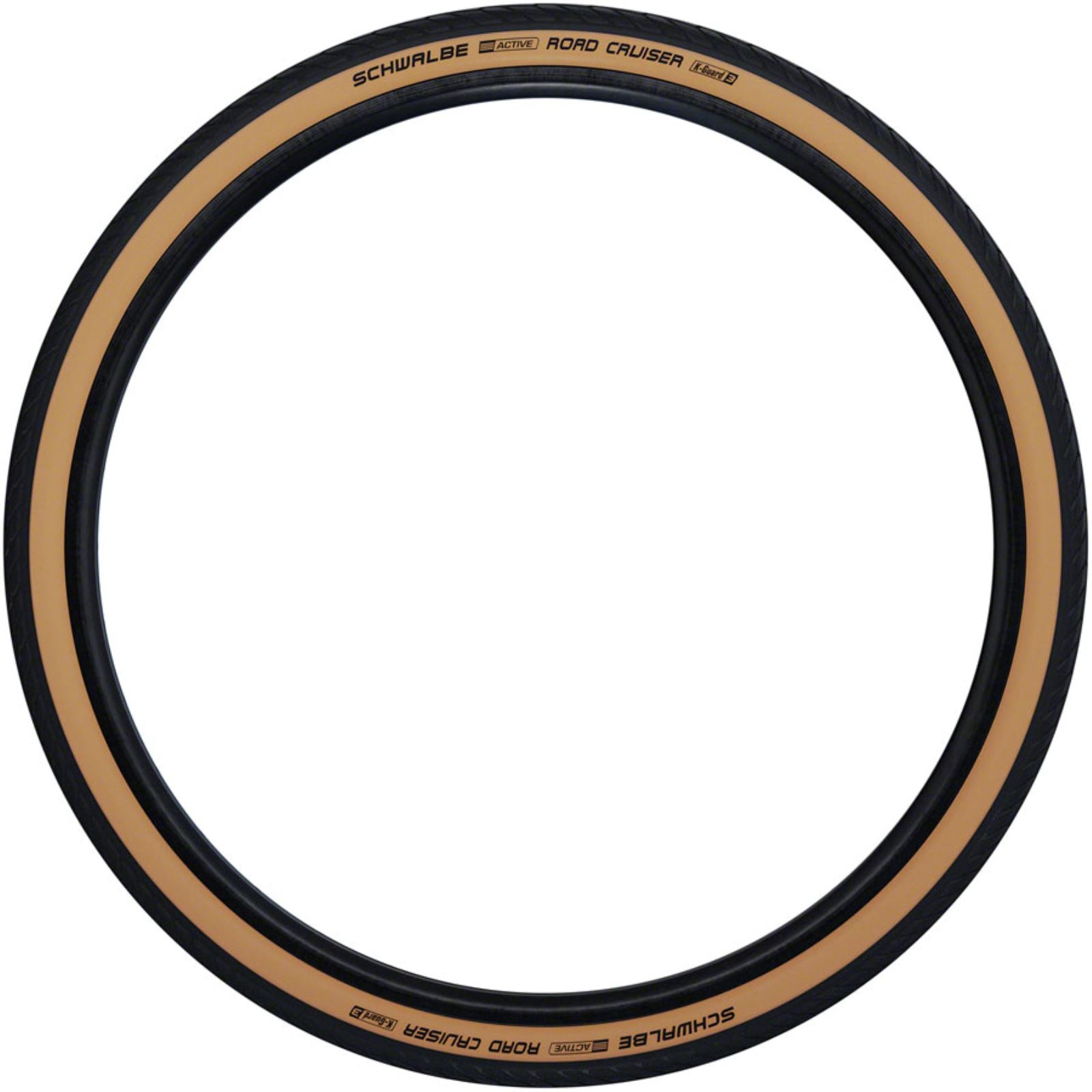 Schwalbe Road Cruiser Tire - 26 x 1.75, Clincher, Wire, Gumwall/Black [MPN: 11101264]_1357438