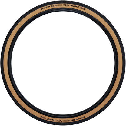 Schwalbe Road Cruiser Tire - 26 x 1.75, Clincher, Wire, Gumwall/Black [MPN: 11101264]_1357438