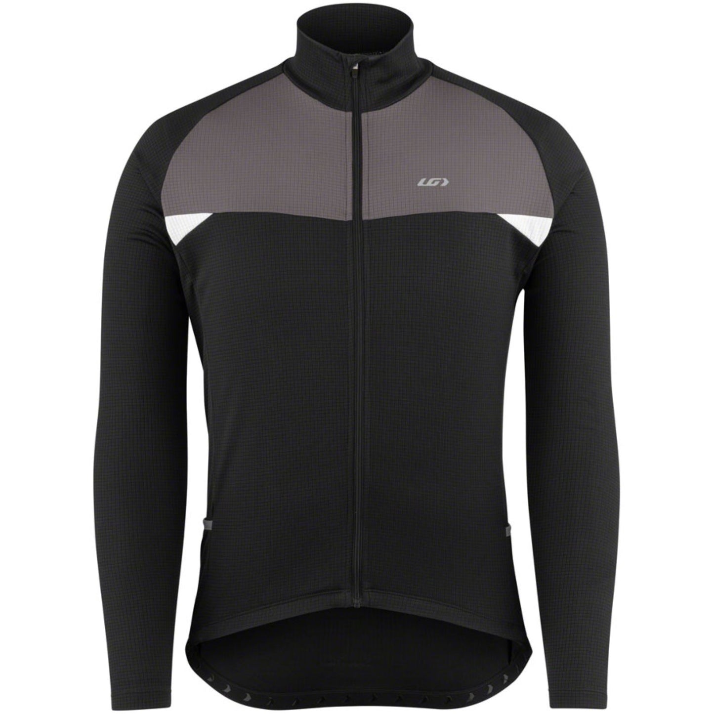 Louis Garneau Peloton Jersey - Black/Gray - Small [MPN: 1023509-251-S]_1358532