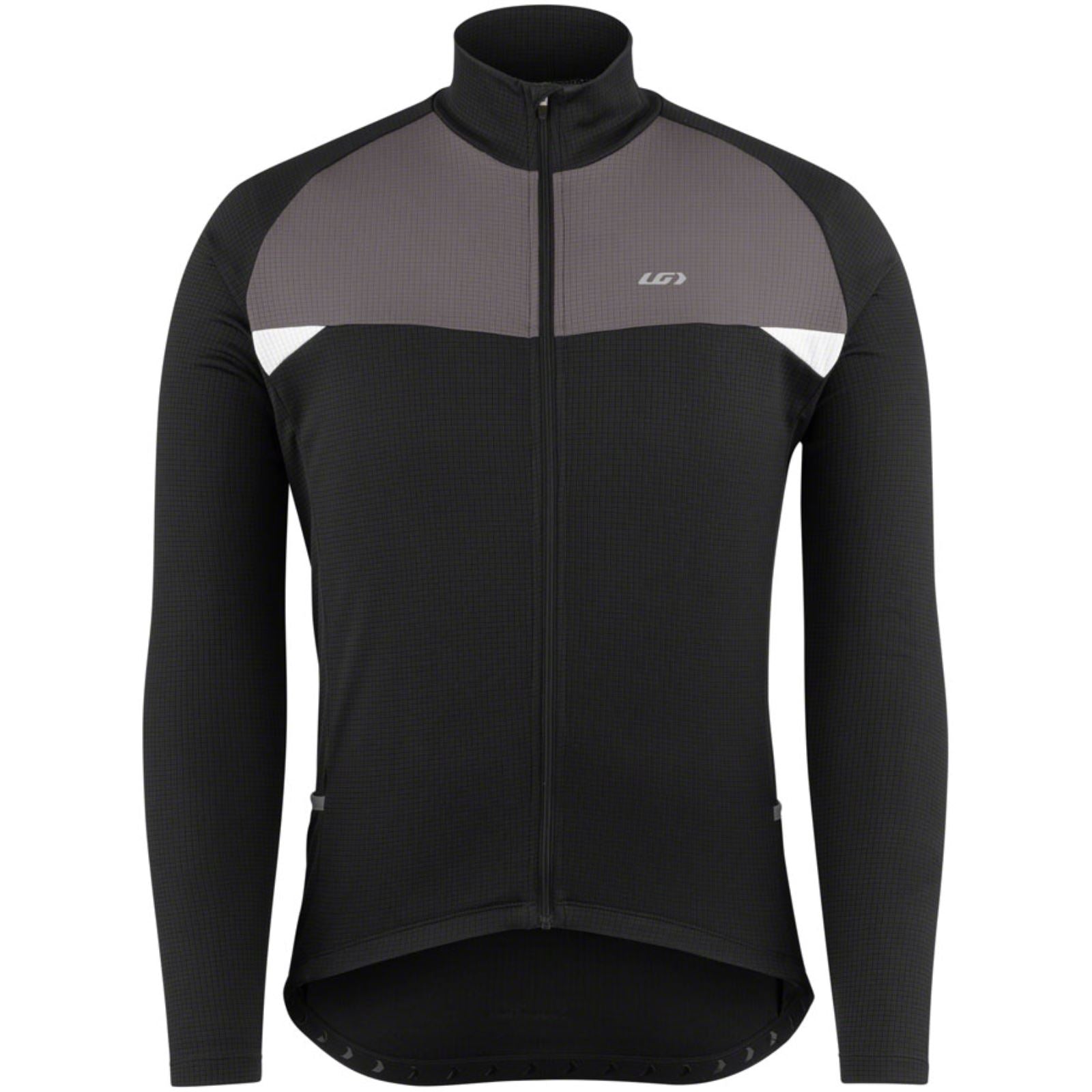 Louis Garneau Peloton Jersey - Black/Gray - Small [MPN: 1023509-251-S]_1358532