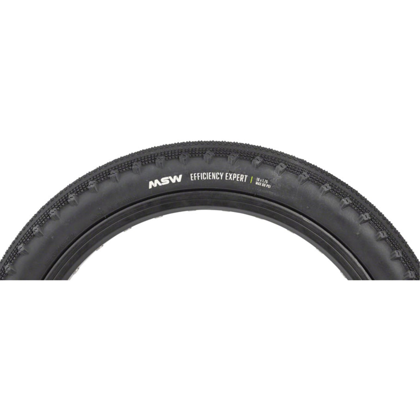 MSW Efficiency Expert Tire - 16 x 1.75 - Black - Rigid Wire Bead - 33tpi [MPN: 17-000533]_1360085