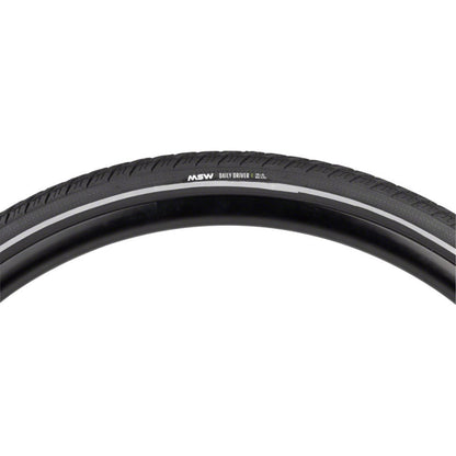 MSW Daily Driver Tire - 700 x 38 - Rigid Wire Bead - 33tpi - Black  [MPN: 17-000330]_1360090
