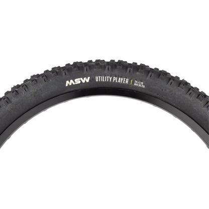 MSW Utility Player Tire - 24 x 2.25 - Black - Rigid Wire Bead - 33tpi [MPN: 17-000407]_1360158