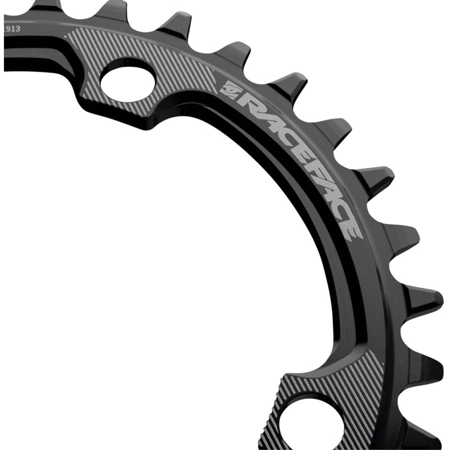 Race Face 1x 104 BCD Hyperglide+ Chainring - 32t - 104 BCD - Black [MPN: RNW104X32TSHI12BLK]_1360971