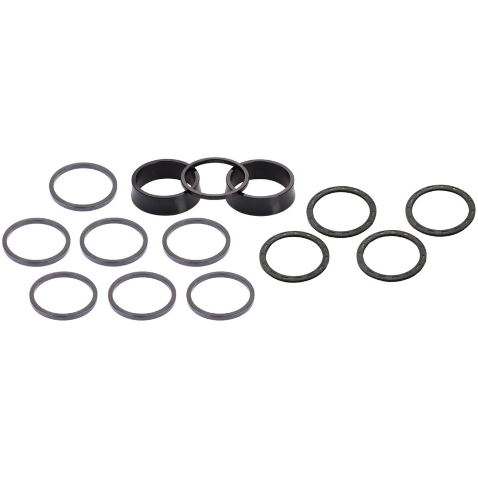 Race Face Crankset Spacer Kit for CINCH 30mm Spindle Systems - Aluminum - Black [MPN: F10019]_1360972