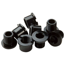 Race Face Chainring Bolt/Nut Set - M8 x 8.5mm - Hex - Aluminum - Black - Set of 4 [MPN: A10061]_1360976