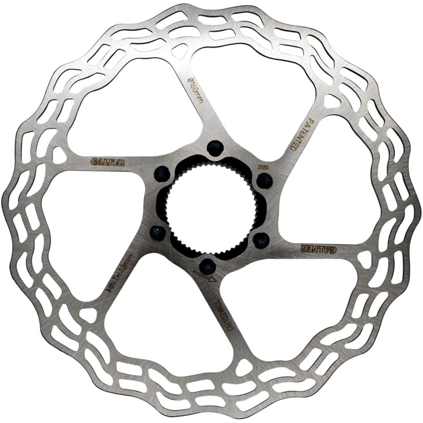 Galfer Road Disc Brake Rotor - 160mm, Centerlock, 1.8mm [MPN: DB102WCL]_1361222
