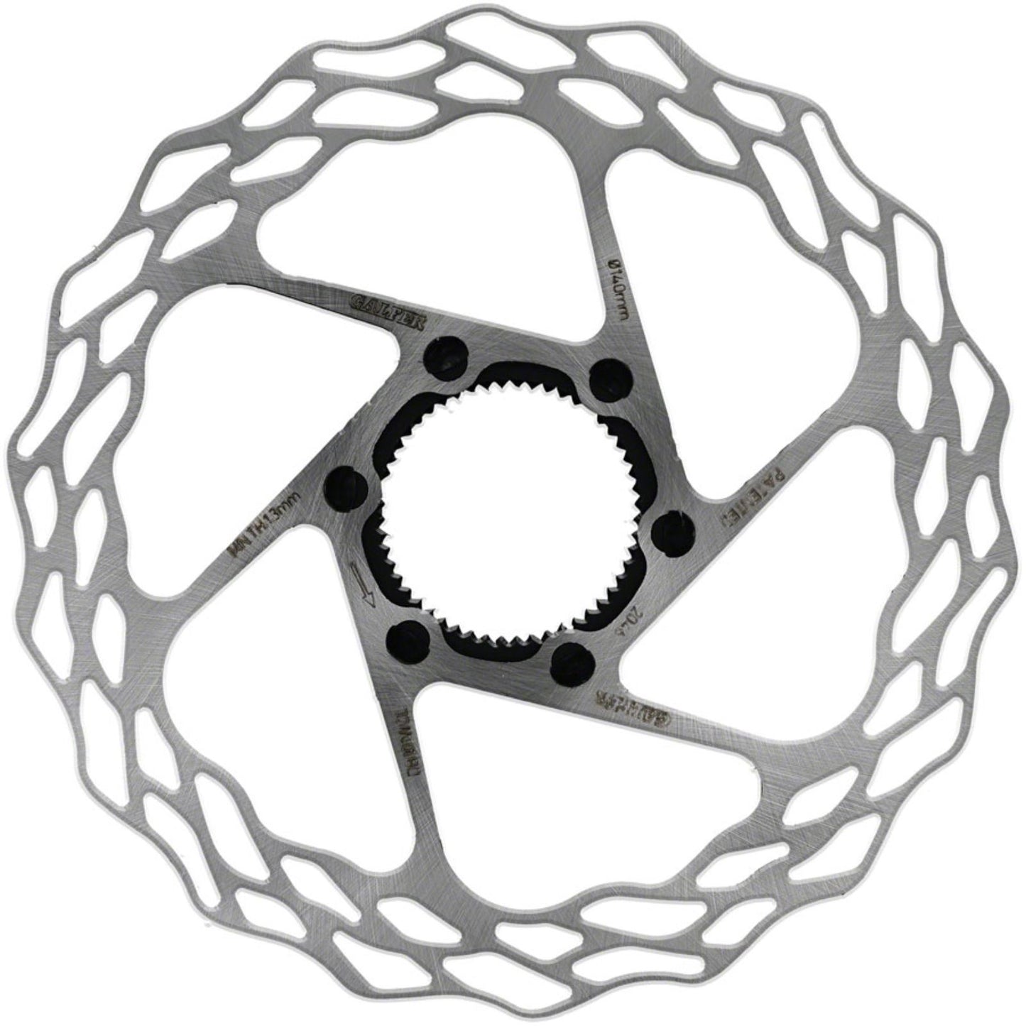 Galfer Road Disc Brake Rotor - 140mm, Centerlock, 1.8mm [MPN: DB101WCL]_1361224