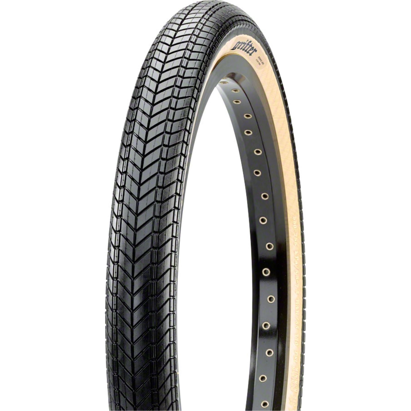 Maxxis - Bicycle Grifter Tire - 29 x 2.5, Clincher, Wire, Black/Tan, EXO TB00409500_1361276