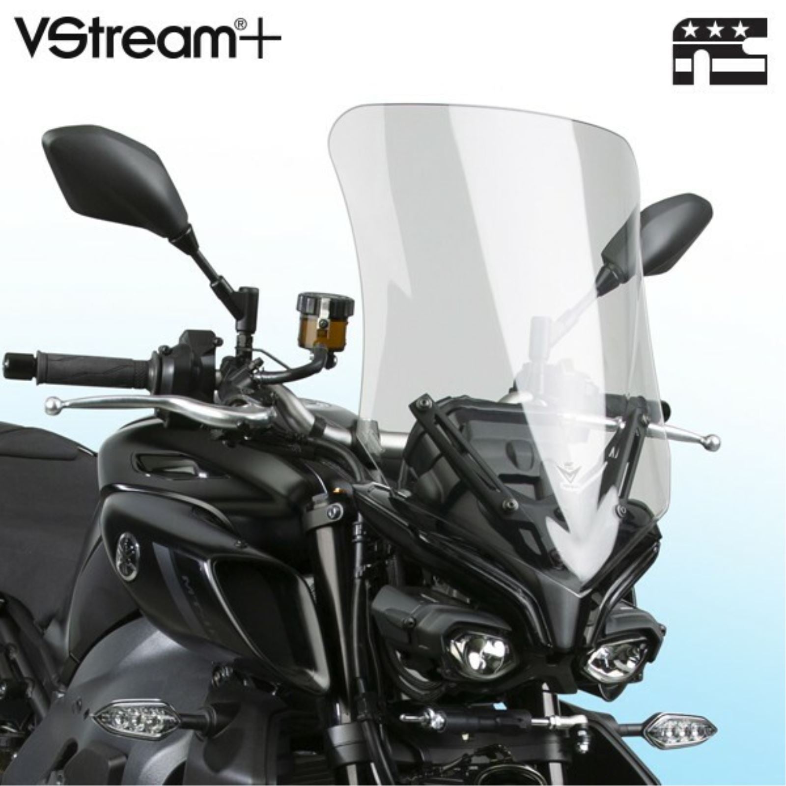 National Cycle VStream+ Windscreen Mid Light Tint for Yamaha N20347_1362817