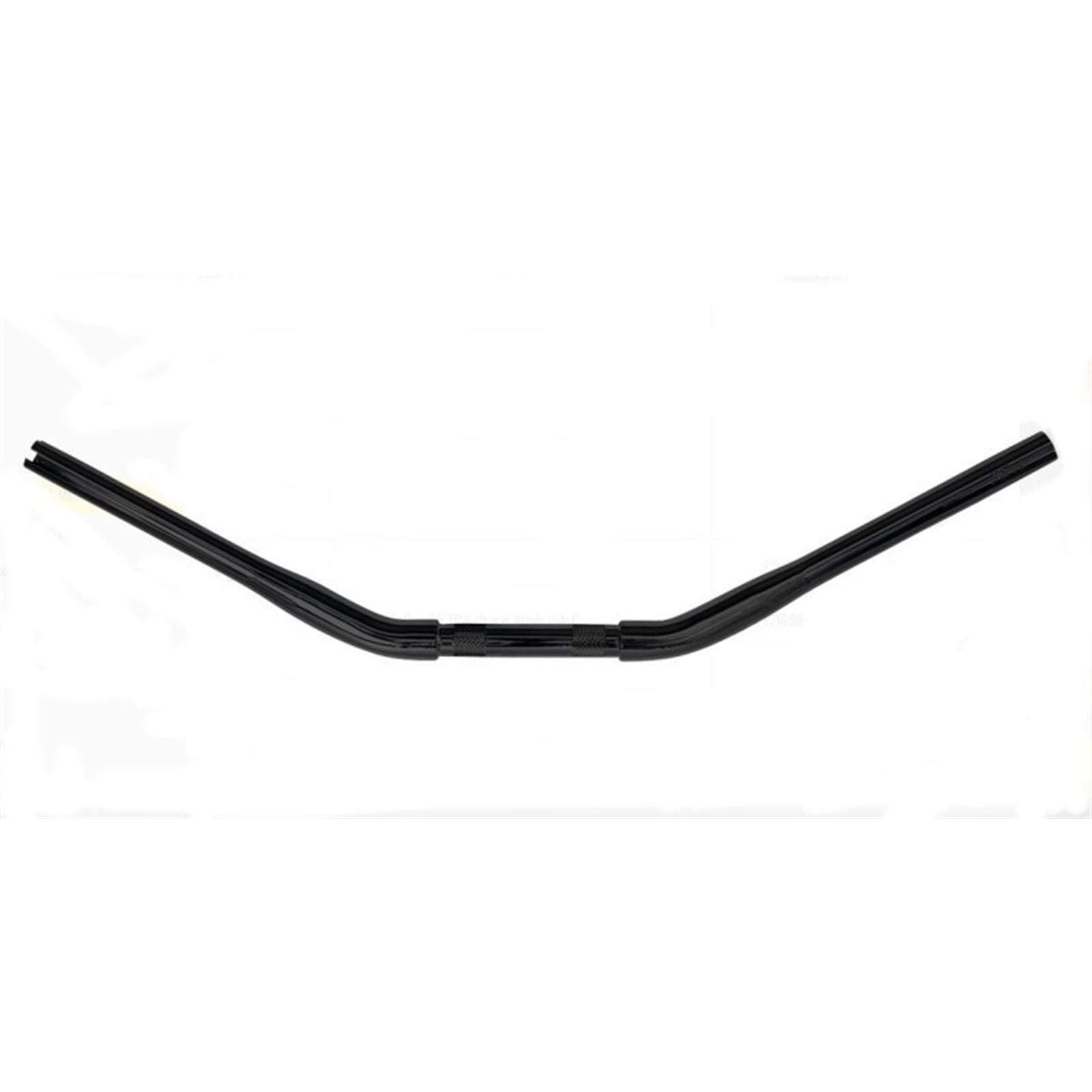 Burly Brand Handlebar - Drag - 0" - TBW - Matte Black B12-4501TB_1521384