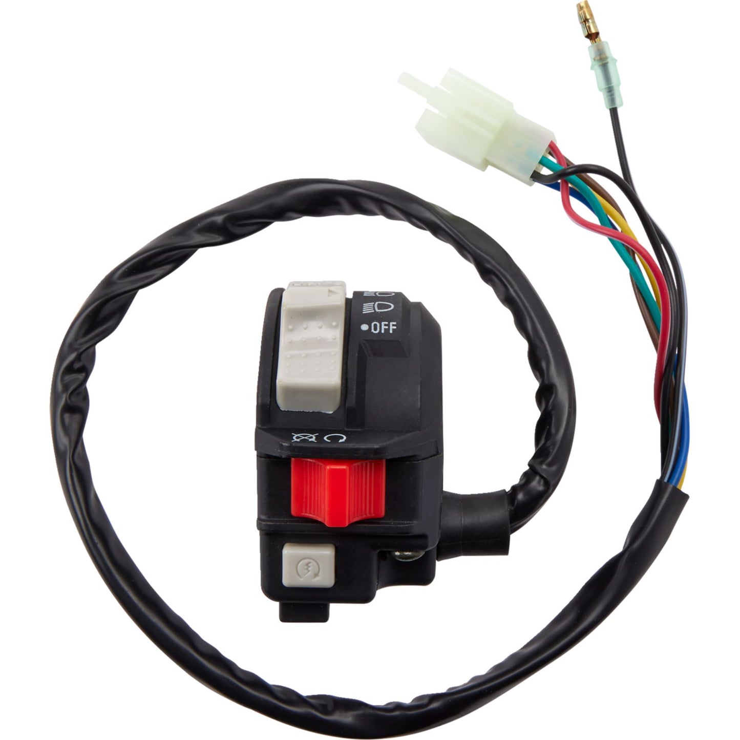 Moose Offroad Switch Block Assembly for Yamaha Grizzly/ Warrior/ Big Bear/ Kodiak 700-1309-PU_1408721