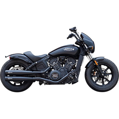 S&S Cycle Grand National Slip-On Mufflers - Black - 49-State 4110-266_1363769