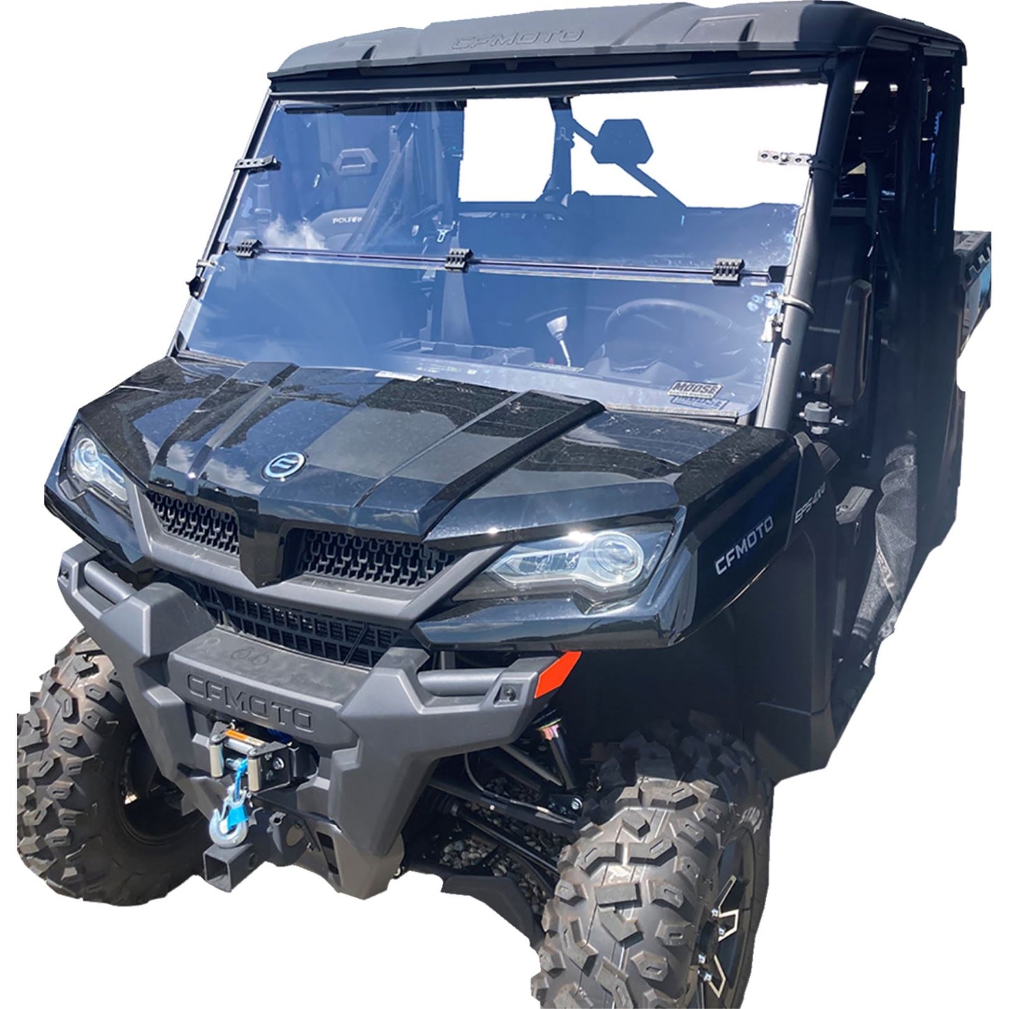 Moose Offroad Full Folding Windshield - U1000 LEMA100-0051_1369826