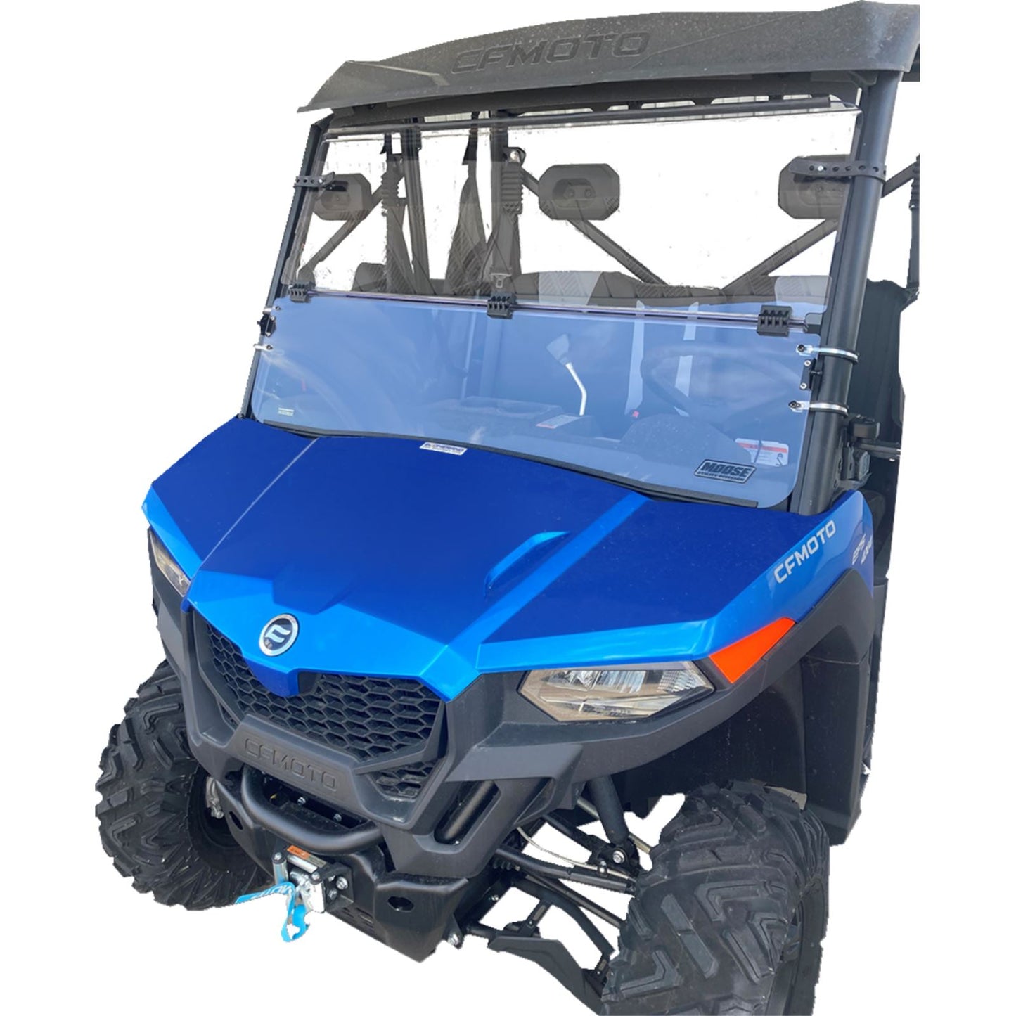 Moose Offroad Full Folding Windshield - U600 LEMA100-0052_1369825