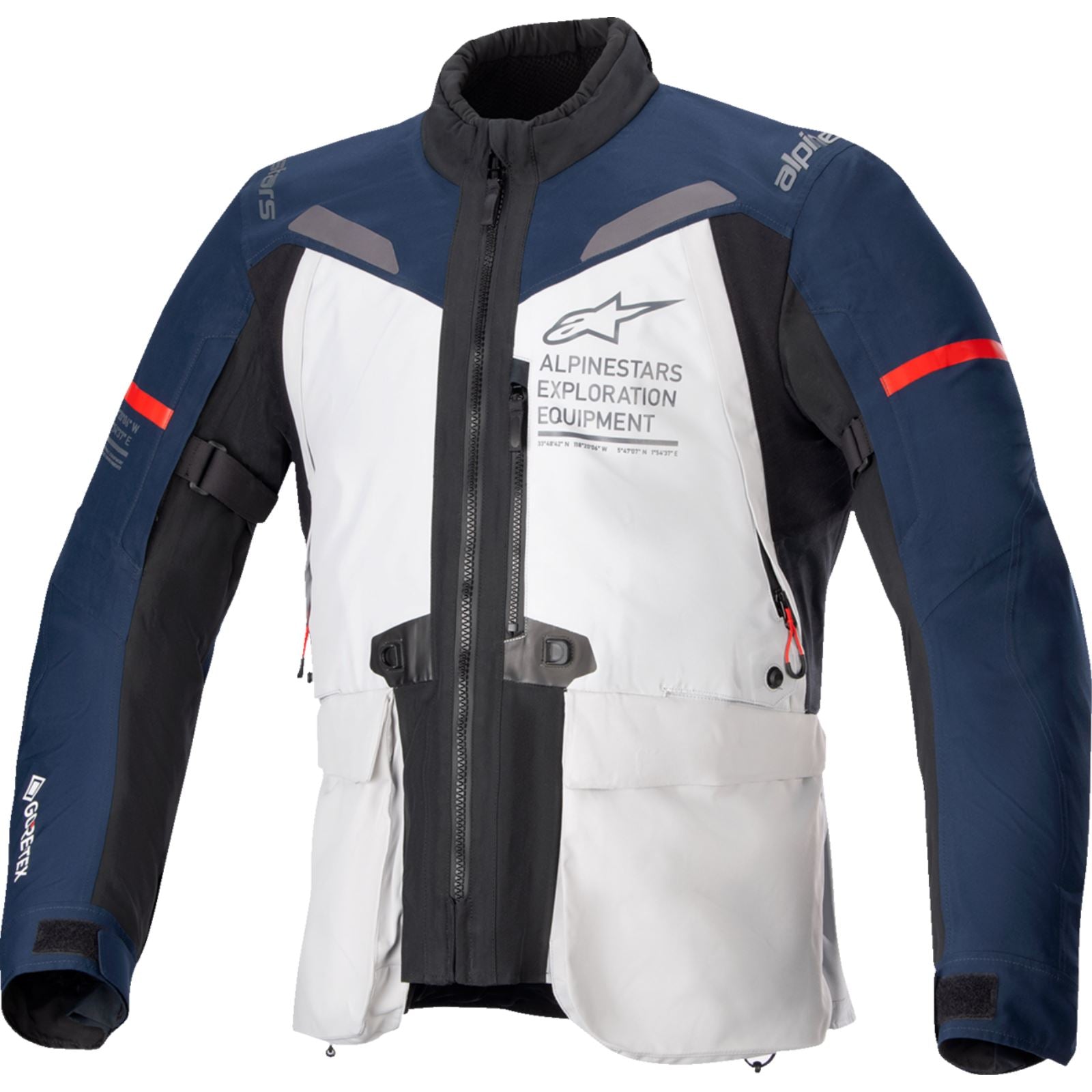 Alpinestars ST7 2L Gore-Tex® Jacket - Gray/Blue/Black_1363894