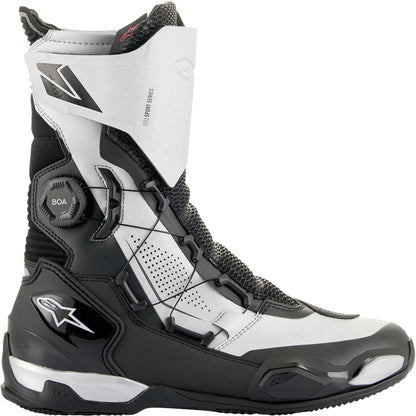 Alpinestars SP-X BOA Boots - Black/Silver - US Size 12 [MPN: 2222024-119-47]_1364229