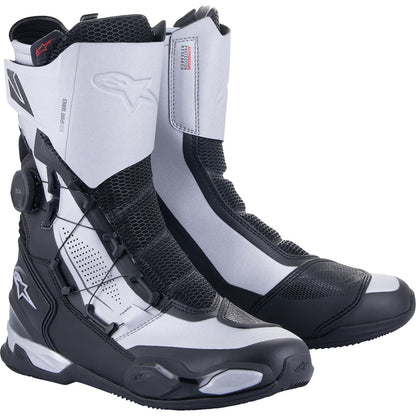 Alpinestars SP-X BOA Boots - Black/Silver - US Size 12 [MPN: 2222024-119-47]_1364231