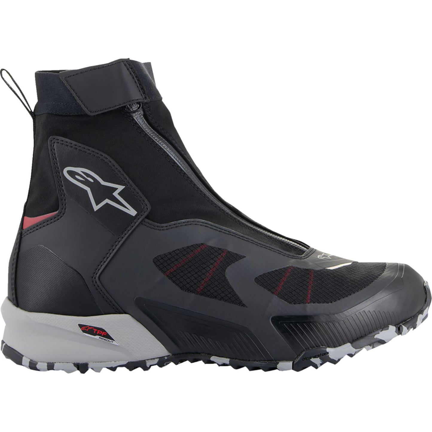 Alpinestars CR-8 Gore-Tex® Shoes - Black/Grey/Red_1364385