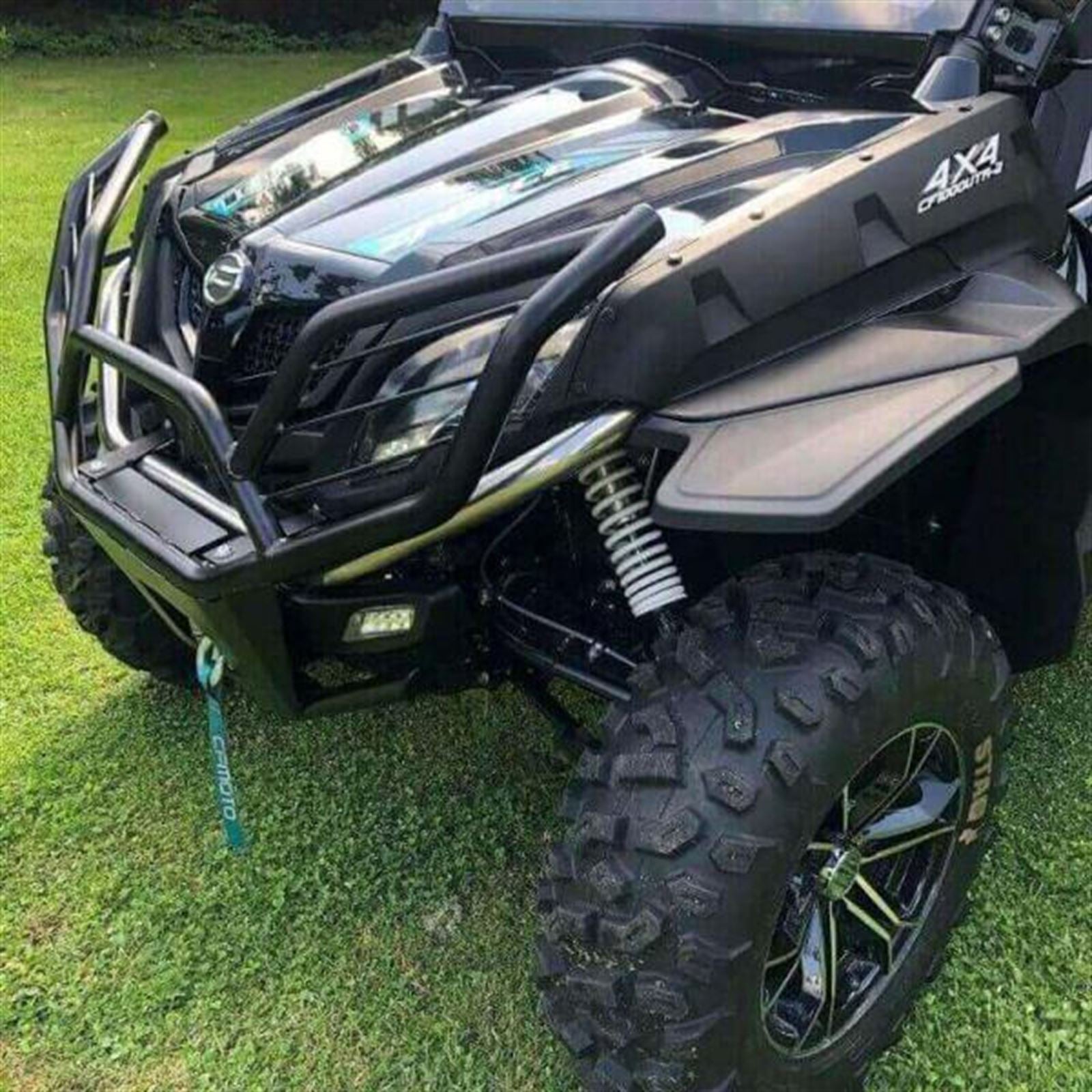 Rival Powersports USA Full Face Front Brush Guard for CFMOTO ZForce 500/800/800EX/1000 2444-6849-1_1732160