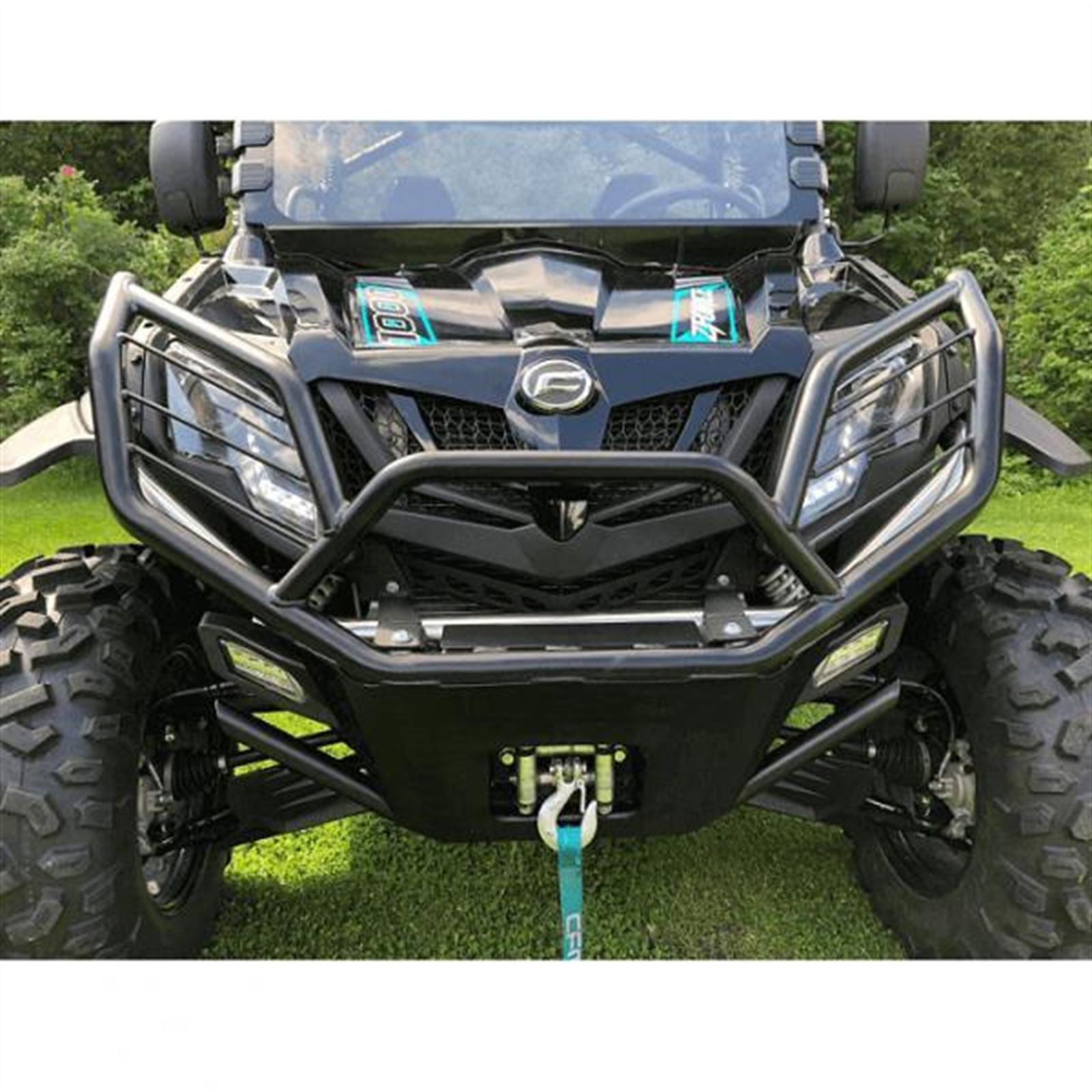 Rival Powersports USA Full Face Front Brush Guard for CFMOTO ZForce 500/800/800EX/1000 2444-6849-1_1732161