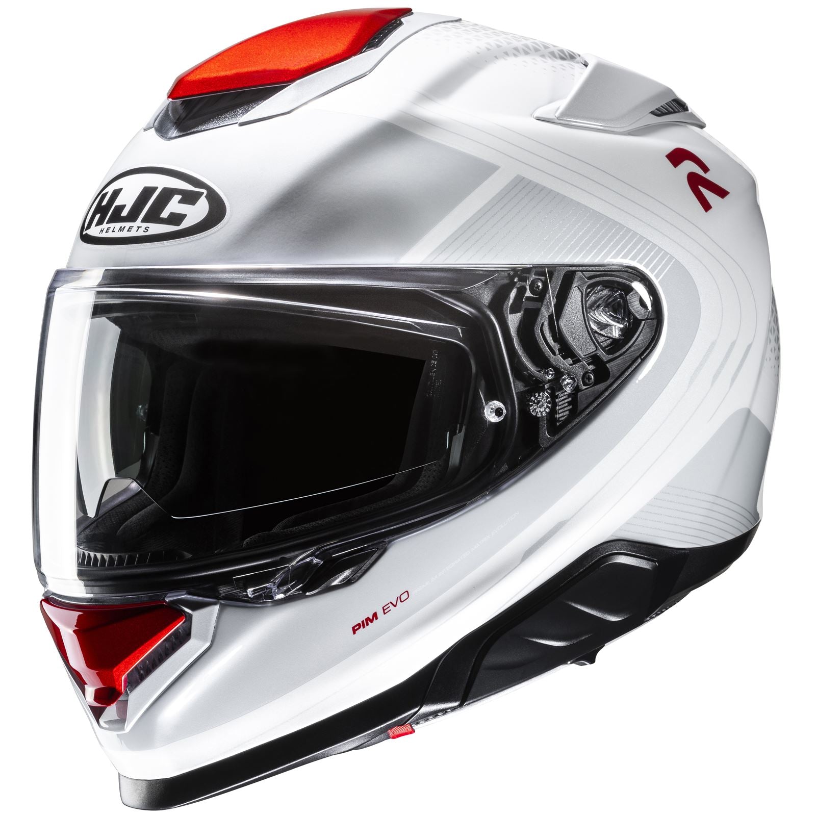 HJC RPHA 71 Frepe Helmet - Silver/White/Red - MC1_1400742