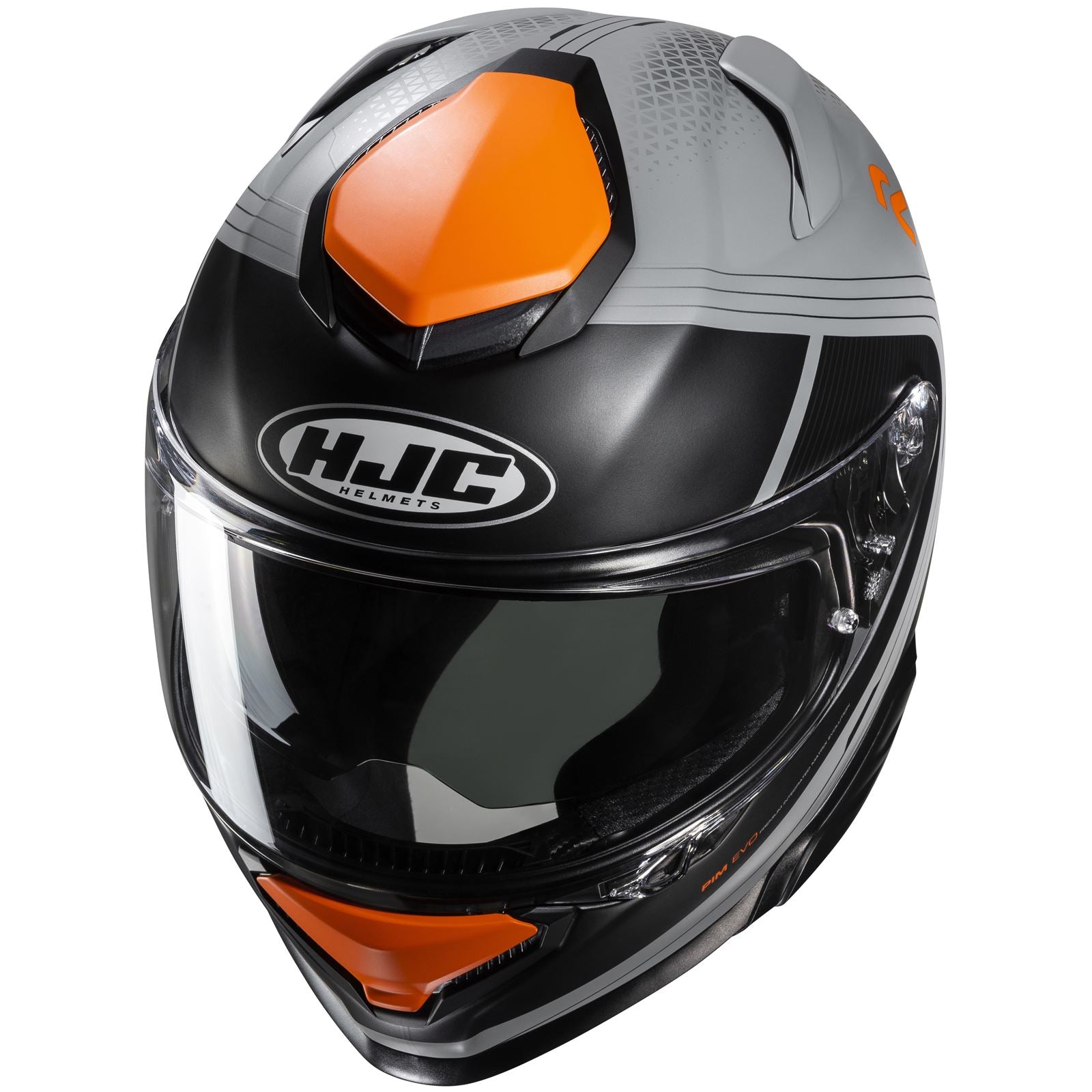 HJC RPHA 71 Frepe Helmet - Black/Grey/Orange - MC7SF_1400726
