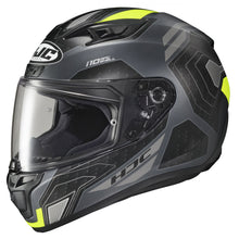 HJC i10 Sonar - Full Face Street Helmet - MC-3HSF - Black/Grey/Hi-Vis Yellow_1436991