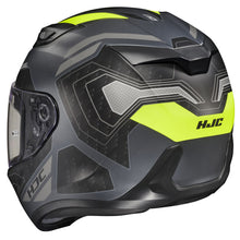 HJC i10 Sonar - Full Face Street Helmet - MC-3HSF - Black/Grey/Hi-Vis Yellow_1436967