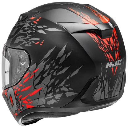 HJC I10 Pitfall Helmet - Black/Silver/Red - MC-1SF_1410888