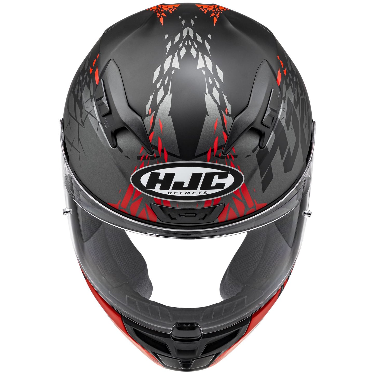 HJC I10 Pitfall Helmet - Black/Silver/Red - MC-1SF_1410858